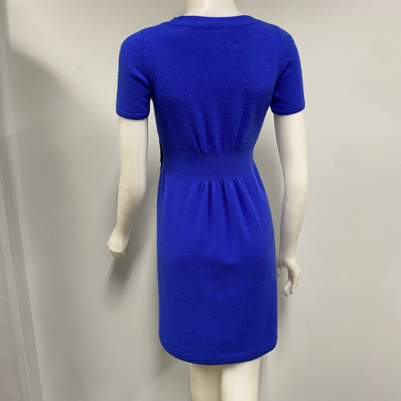 J.Crew 100% Cashmere Blue Sweaterdress Sweater Dress JCrew Small S - Picture 4 of 7